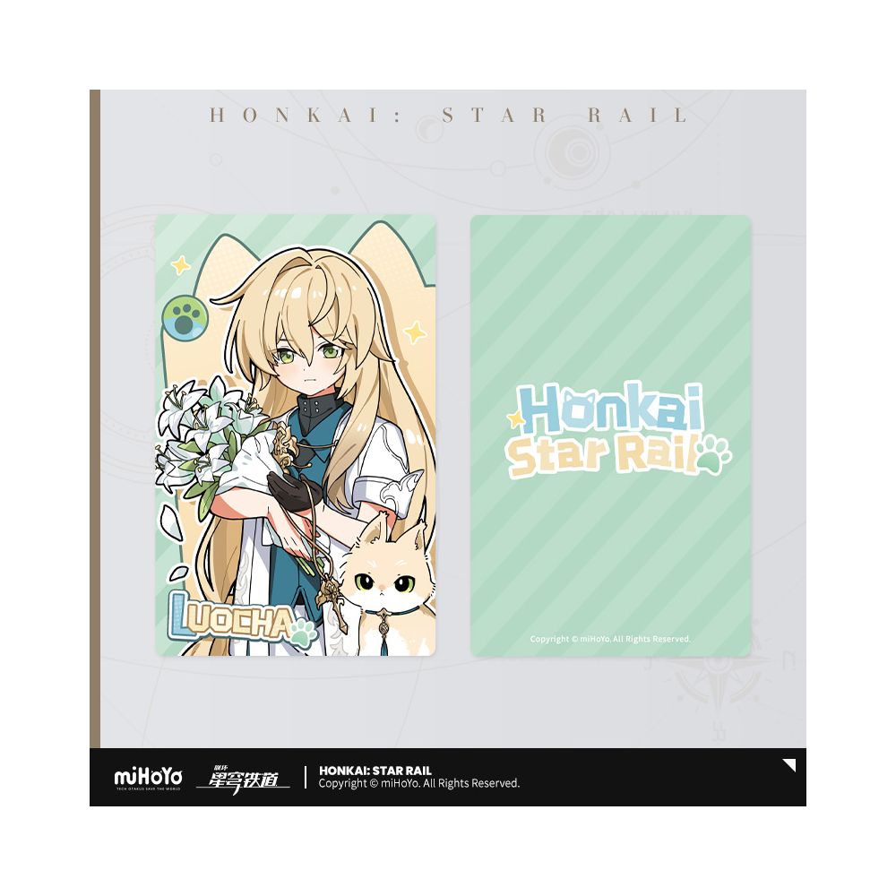 Honkai: Star Rail Little Cat Series Laser Ticket