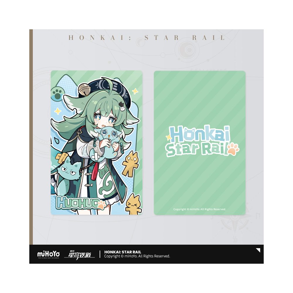 Honkai: Star Rail Little Cat Series Laser Ticket