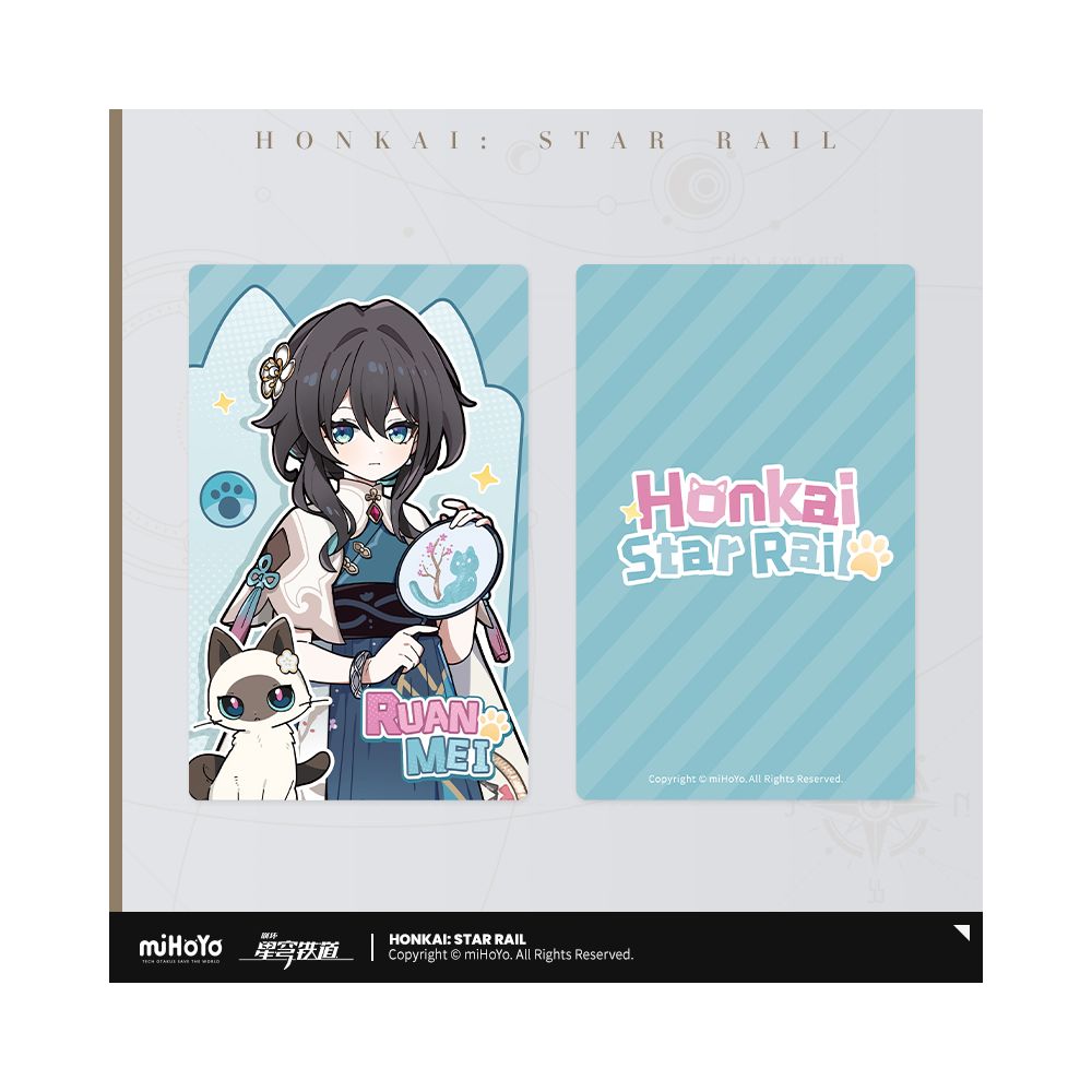 Honkai: Star Rail Little Cat Series Laser Ticket