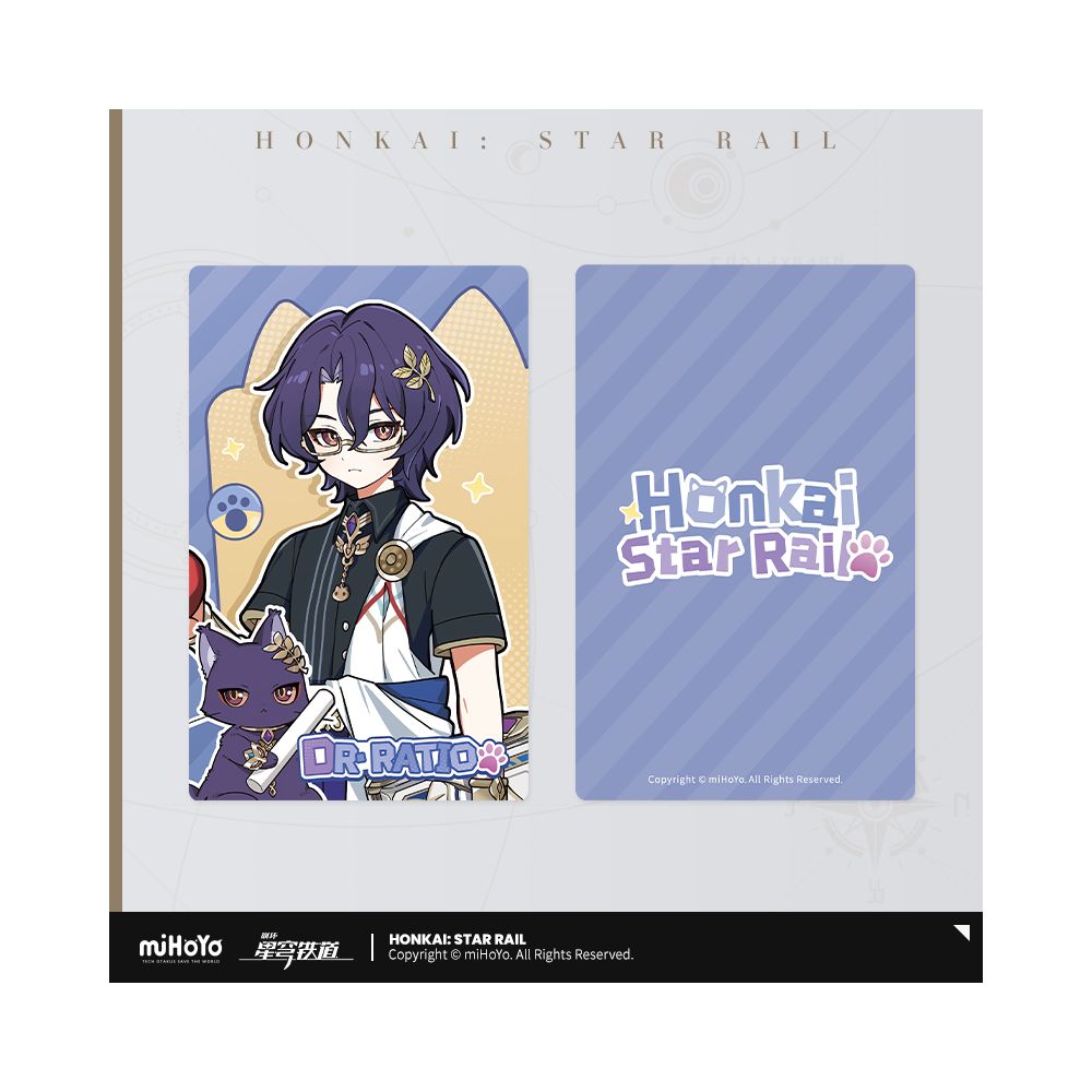 Honkai: Star Rail Little Cat Series Laser Ticket