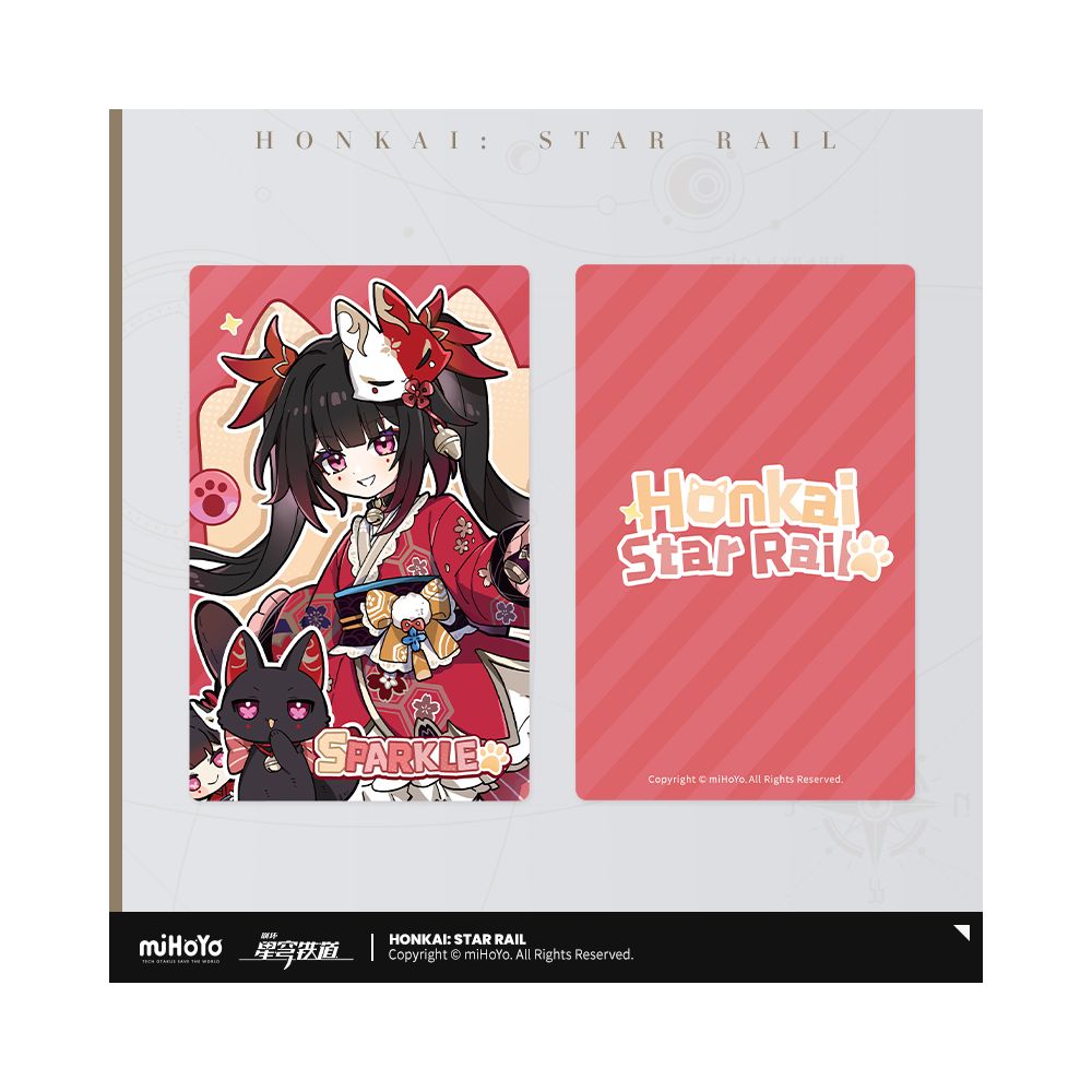 Honkai: Star Rail Little Cat Series Laser Ticket