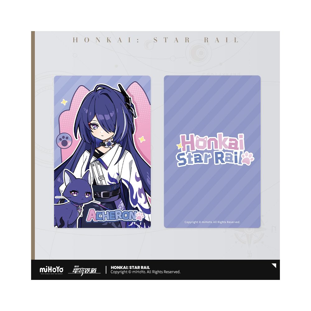 Honkai: Star Rail Little Cat Series Laser Ticket