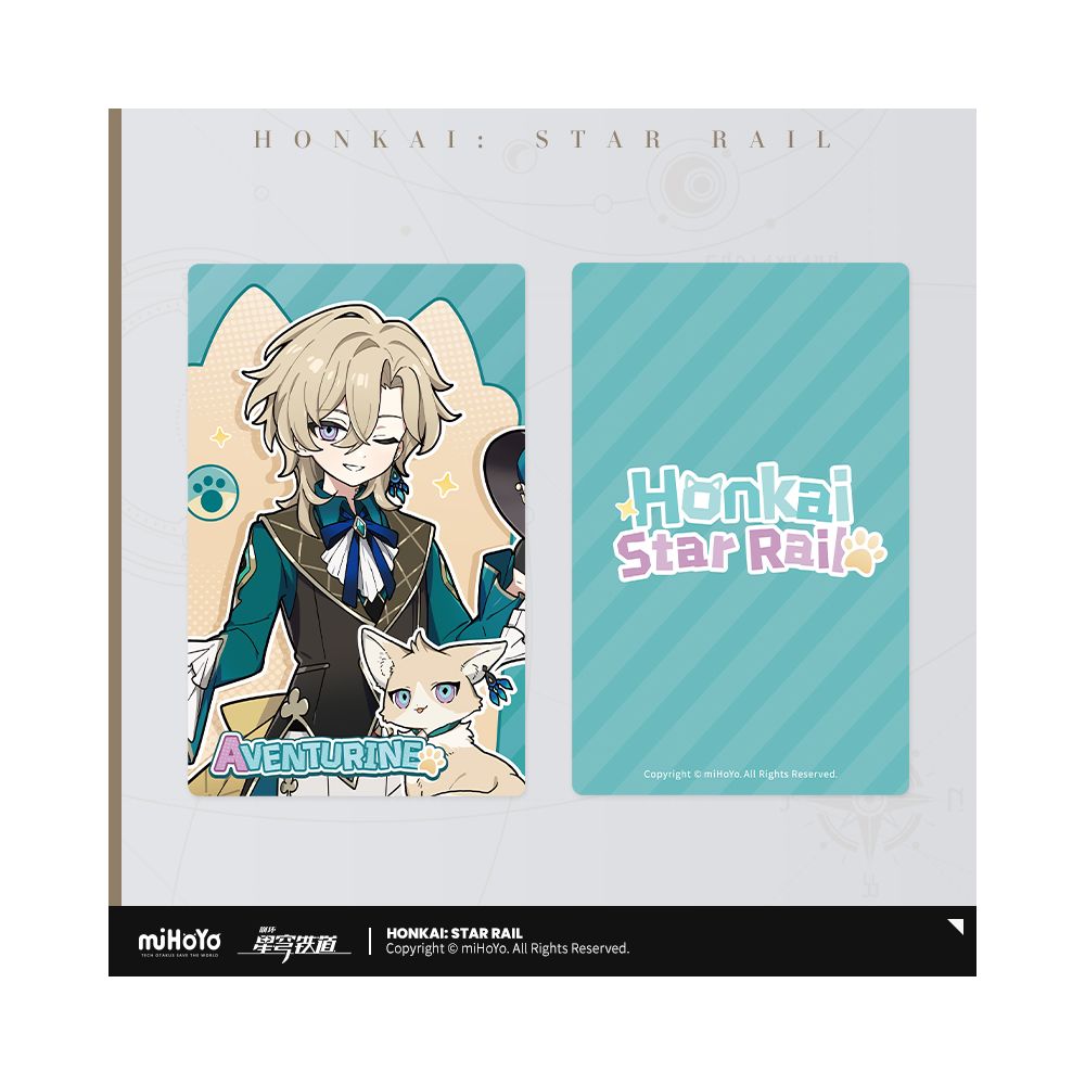 Honkai: Star Rail Little Cat Series Laser Ticket
