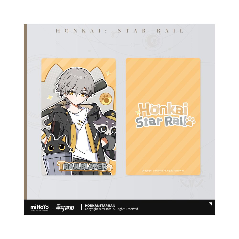 Honkai: Star Rail Little Cat Series Laser Ticket