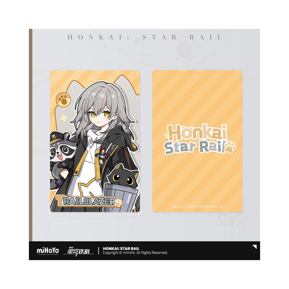 Honkai: Star Rail Little Cat Series Laser Ticket