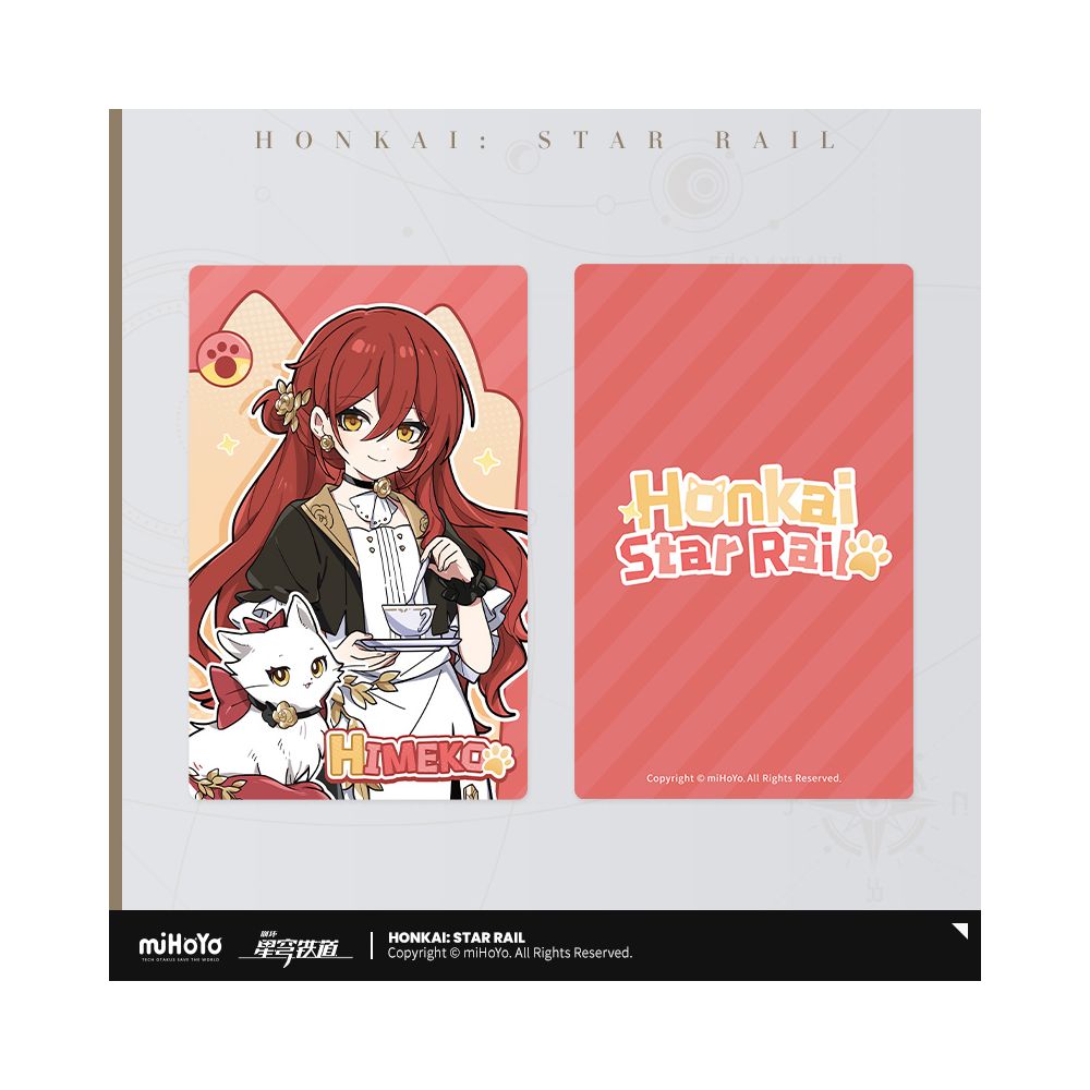 Honkai: Star Rail Little Cat Series Laser Ticket