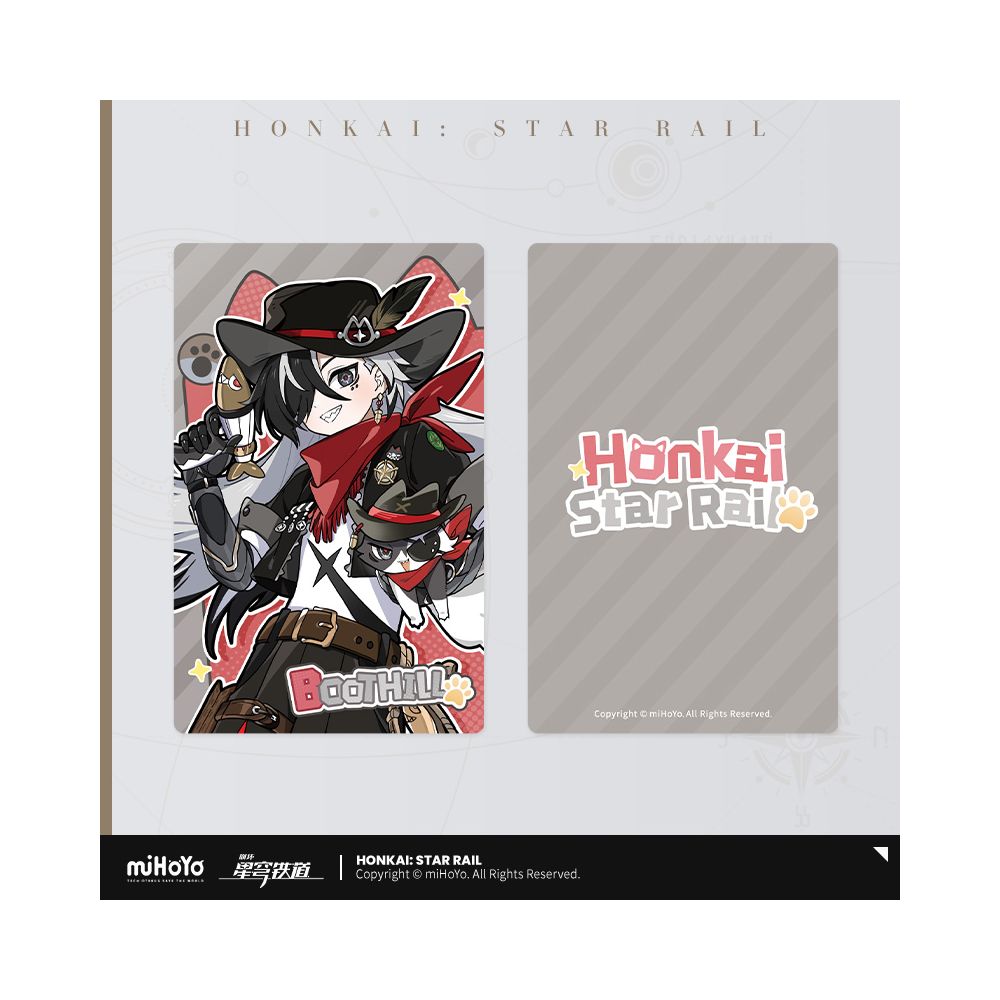 Honkai: Star Rail Little Cat Series Laser Ticket