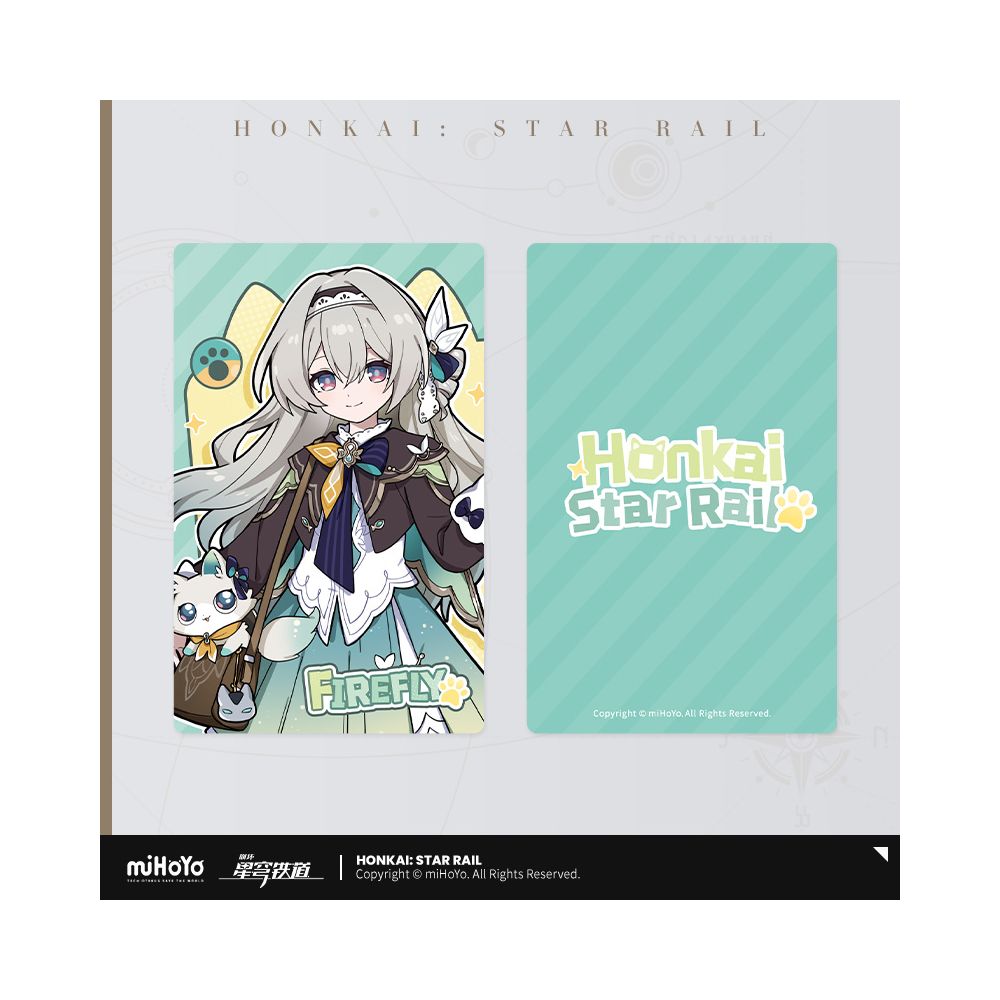 Honkai: Star Rail Little Cat Series Laser Ticket