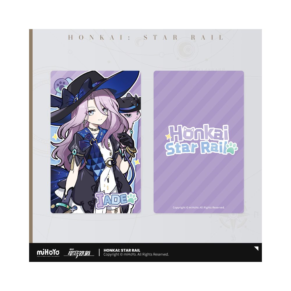 Honkai: Star Rail Little Cat Series Laser Ticket