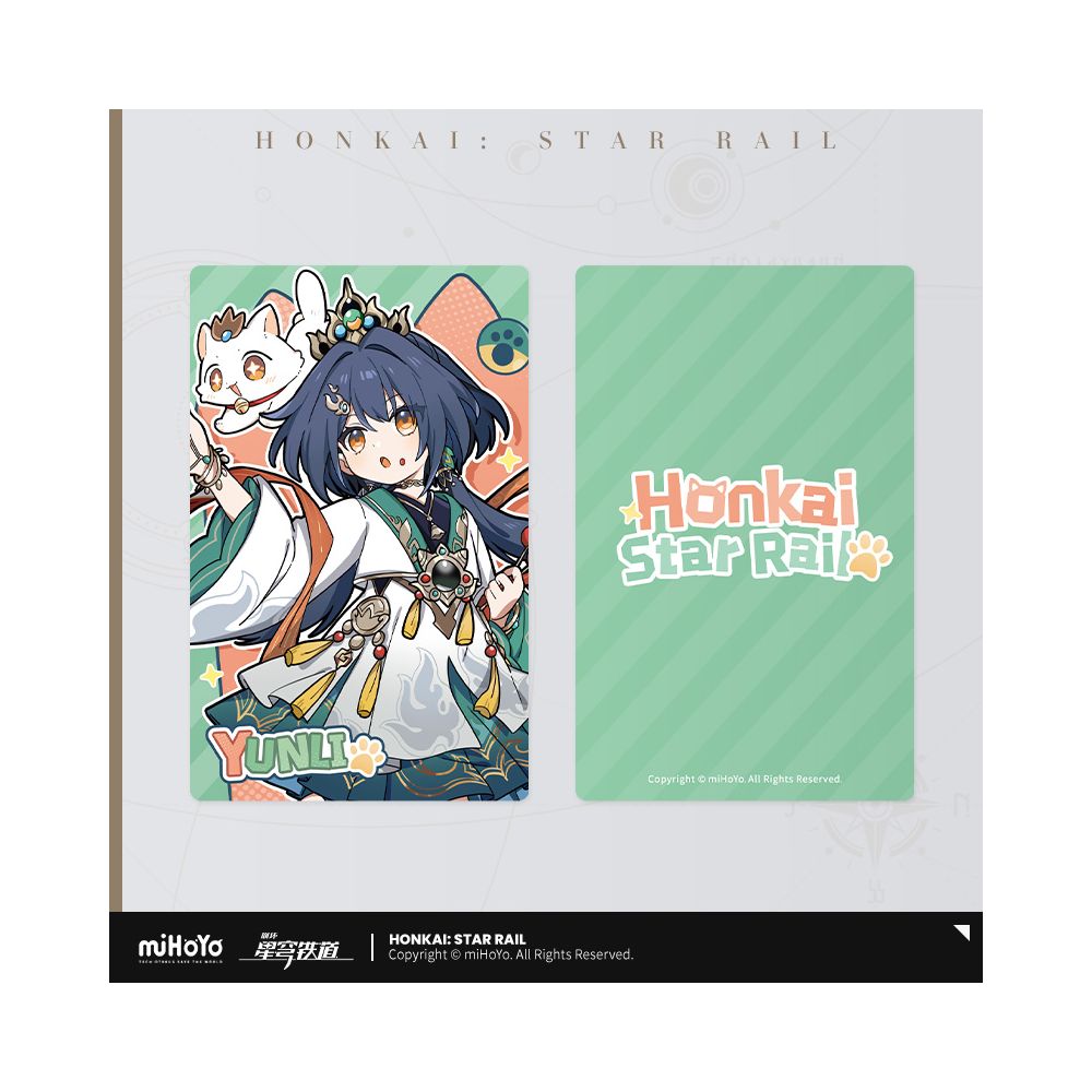 Honkai: Star Rail Little Cat Series Laser Ticket