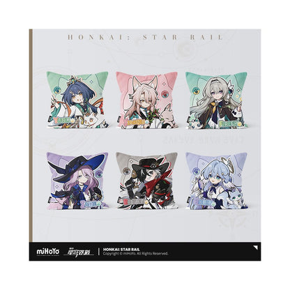 MiHoYo Collapse Star Dome Railway Little Dot Cat Series Square Pillow miHoYo image 0