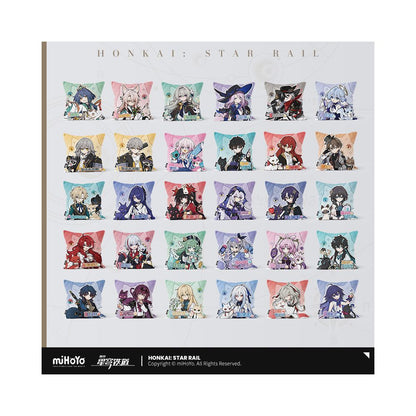 MiHoYo Collapse Star Dome Railway Little Dot Cat Series Square Pillow miHoYo image 1