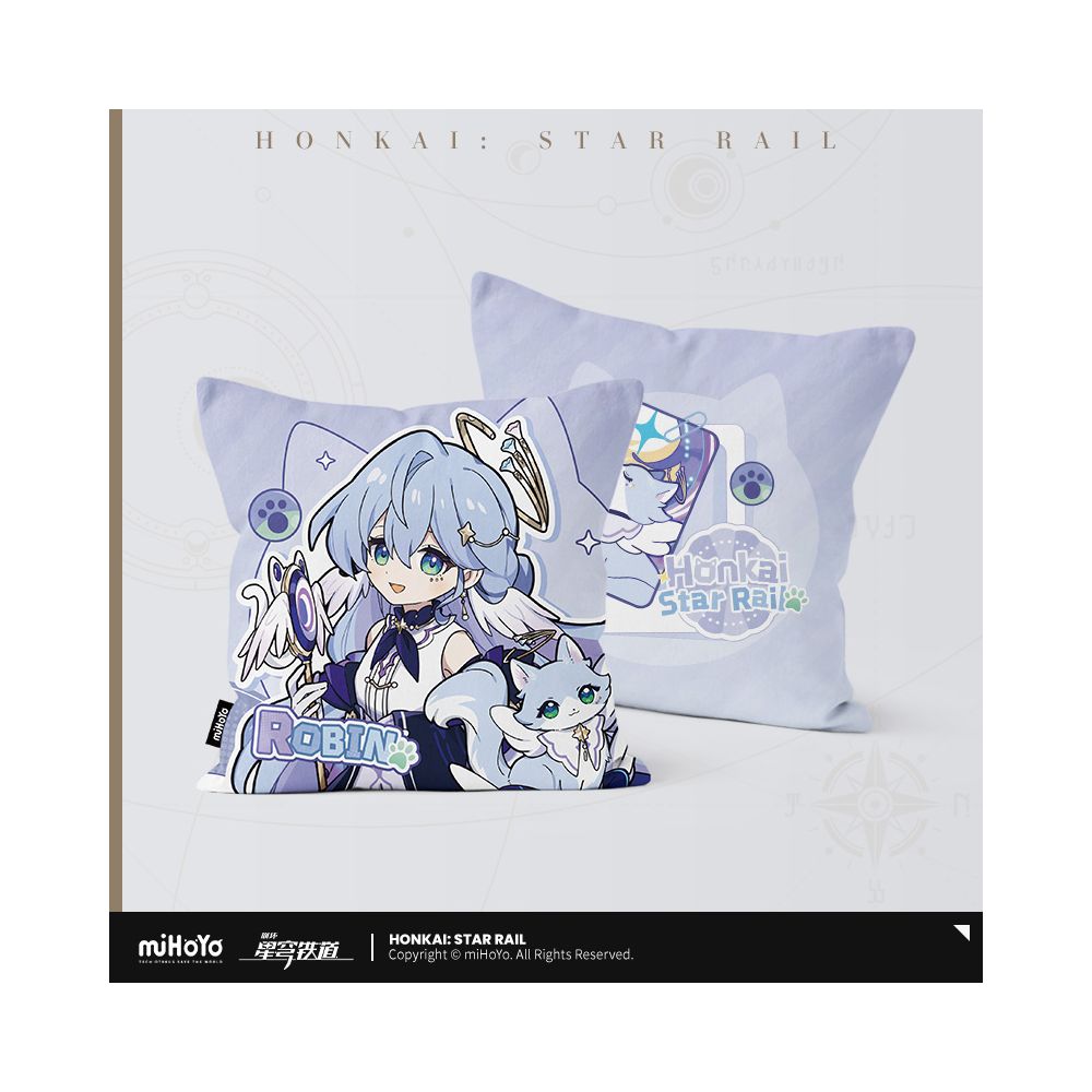 Honkai: Star Rail Little Cat Series Square Pillow