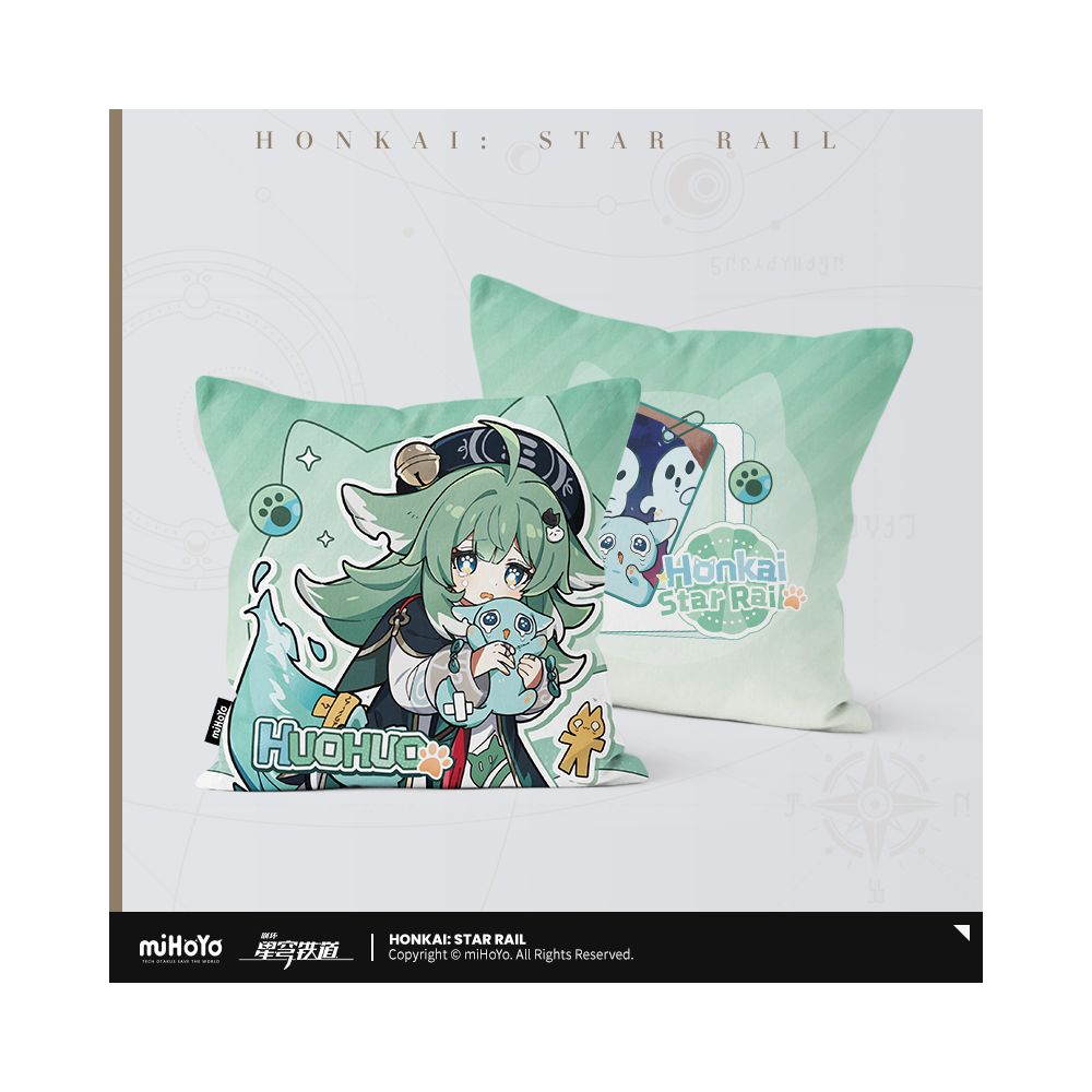 Honkai: Star Rail Little Cat Series Square Pillow