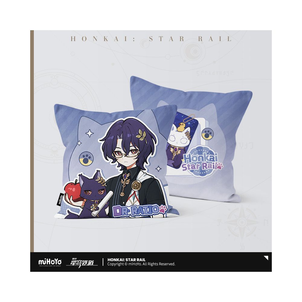 Honkai: Star Rail Little Cat Series Square Pillow