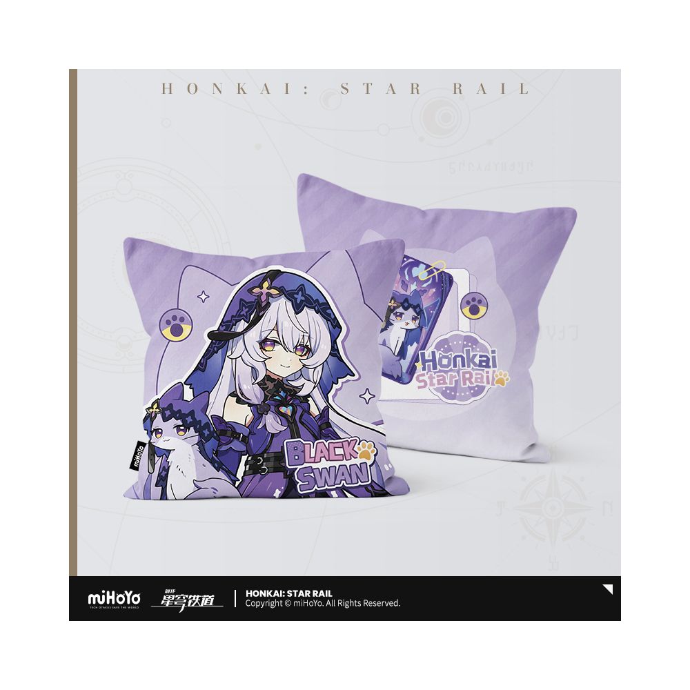 Honkai: Star Rail Little Cat Series Square Pillow