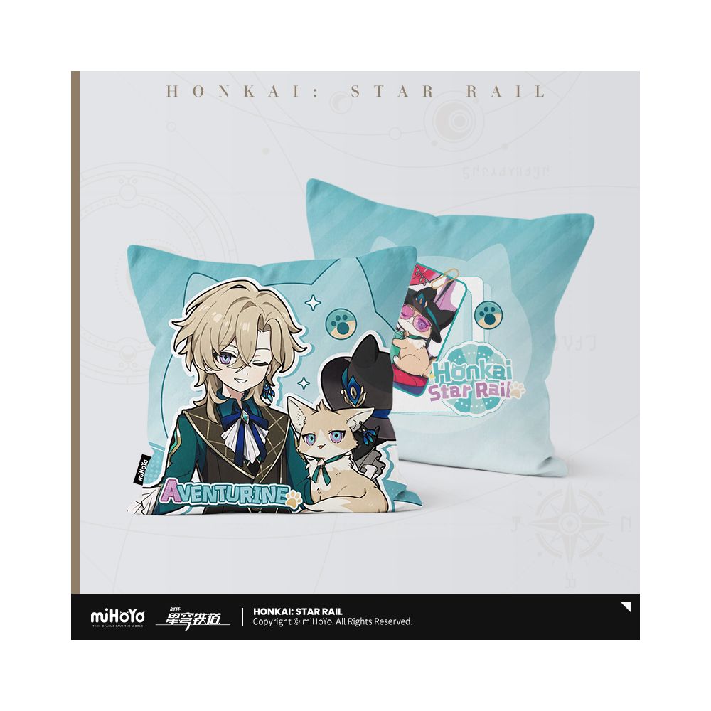Honkai: Star Rail Little Cat Series Square Pillow