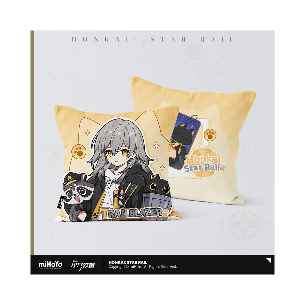 Honkai: Star Rail Little Cat Series Square Pillow