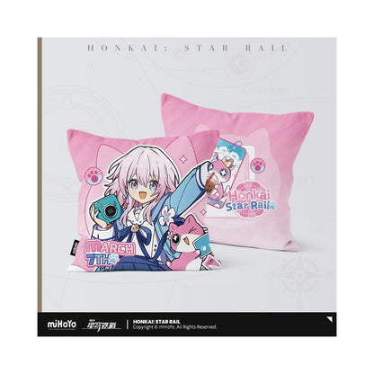 Honkai: Star Rail Little Cat Series Square Pillow