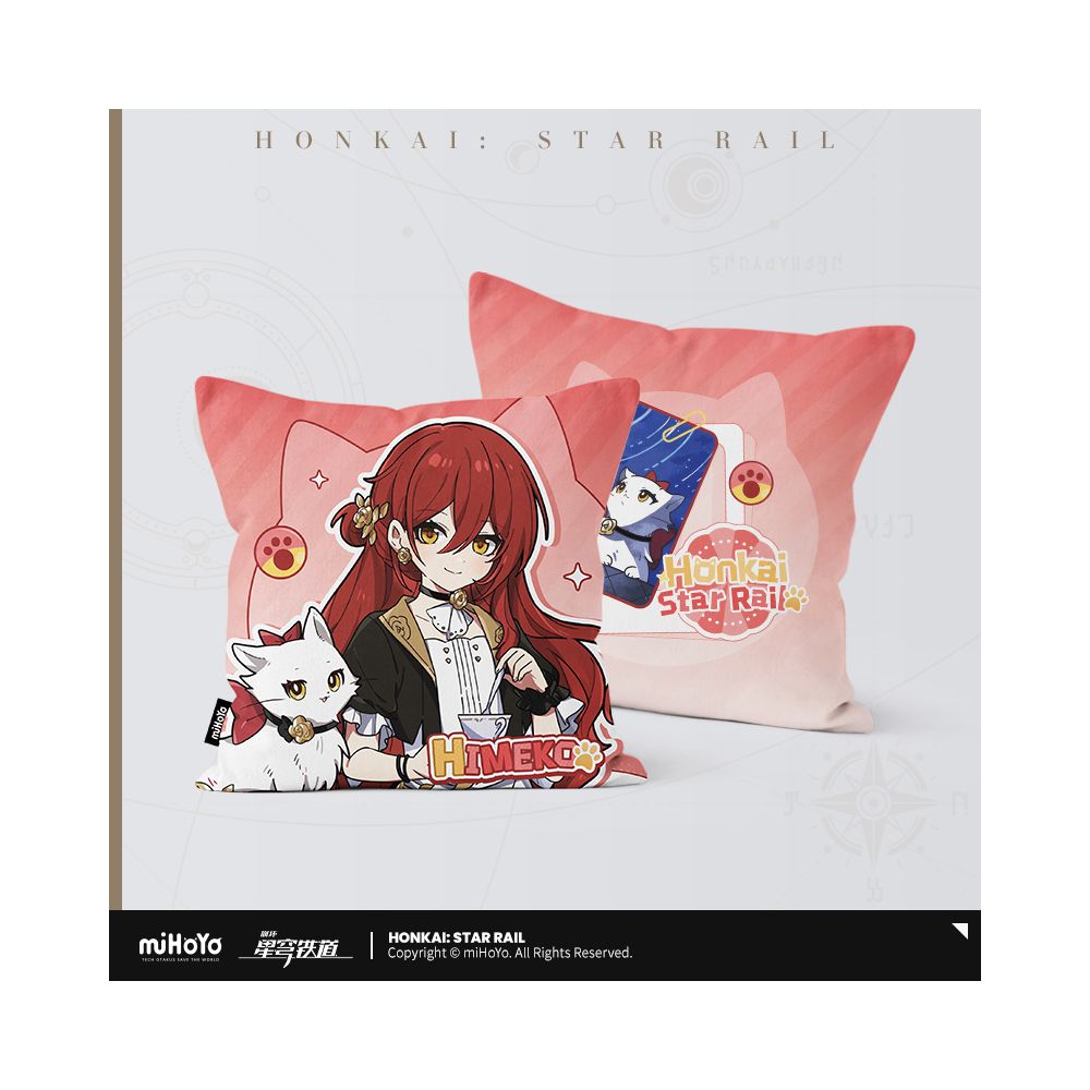 Honkai: Star Rail Little Cat Series Square Pillow