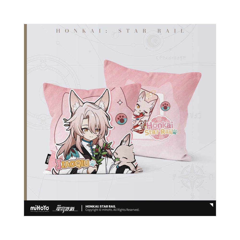 Honkai: Star Rail Little Cat Series Square Pillow