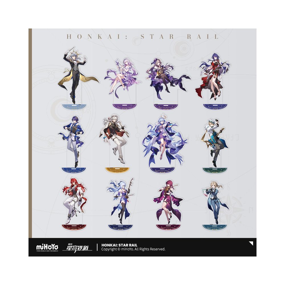 MiHoYo Collapse Star Dome Railway Star Rail LIVE Series Acrylic Standing Brand miHoYo image 1