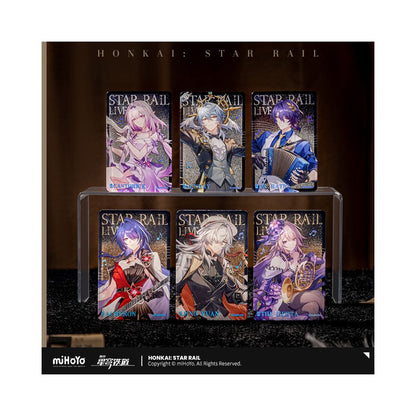 MiHoYo Collapse Star Sky Railway Star Iron LIVE Series Acrylic Drifting Sand Ornament miHoYo image 0