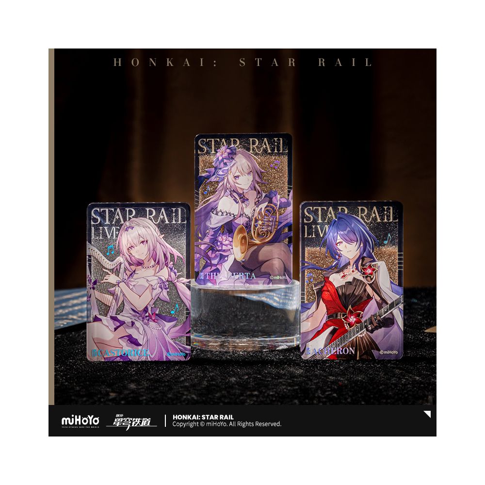 MiHoYo Collapse Star Sky Railway Star Iron LIVE Series Acrylic Drifting Sand Ornament miHoYo image 3