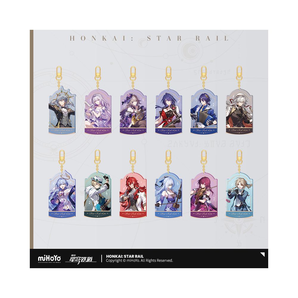 MiHoYo Collapse Star Sky Railway Star Iron LIVE Series Acrylic Pendant miHoYo image 1