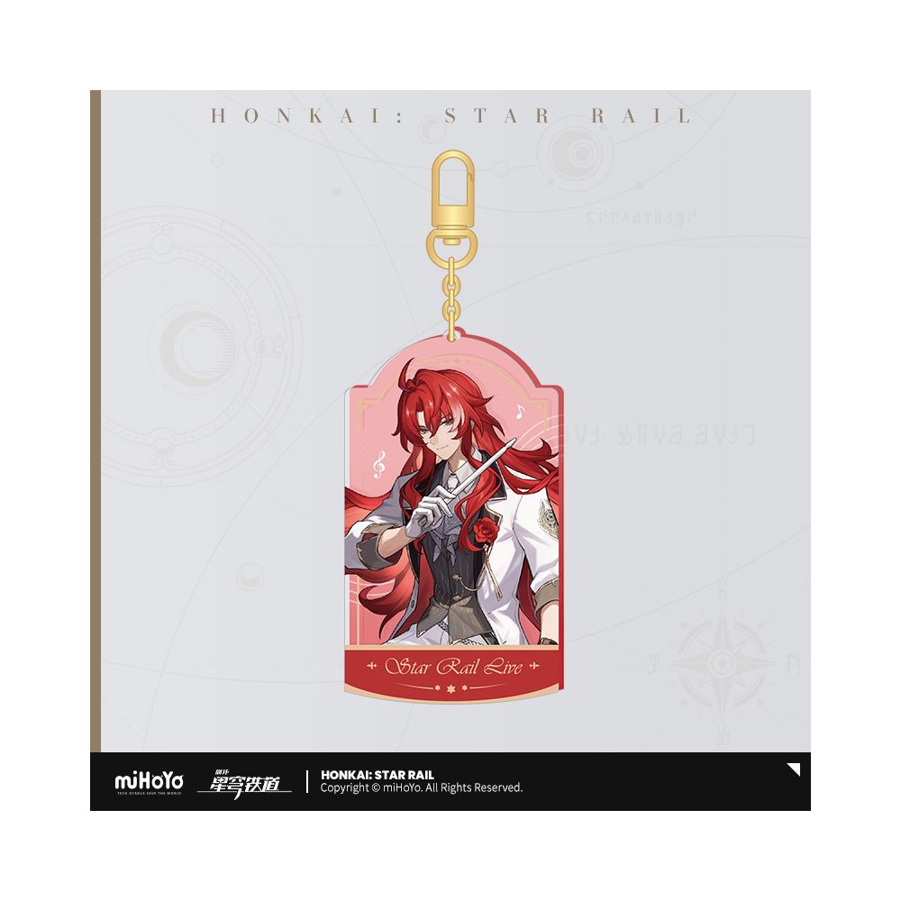 Honkai: Star Rail LIVE Series Acrylic Keychain