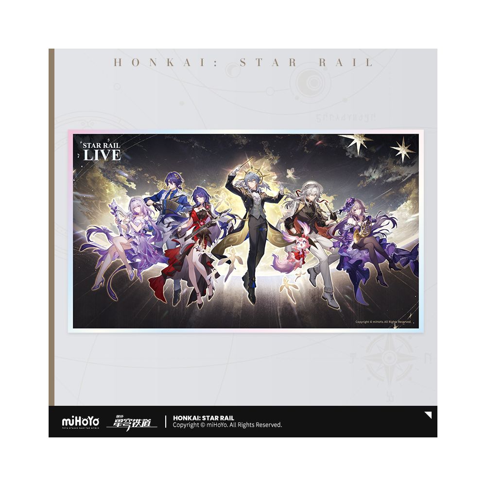 Honkai: Star Rail LIVE Series PET Color Paper