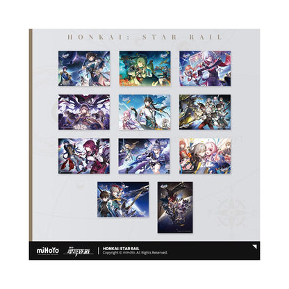 MiHoYo Star Dome Railway Interstellar Travel Series Postcard Set image 1