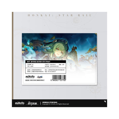 MiHoYo Star Dome Railway Interstellar Travel Series Postcard Set image 2