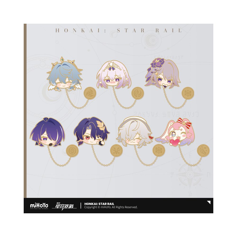 MiHoYo Collapse Star Dome Railway Pam Exhibition Hall Series Metal Badge miHoYo image 0