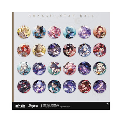 MiHoYo Collapse Star Dome Railway Interstellar Travel Series Tinplate Badge Second Bullet miHoYo image 1