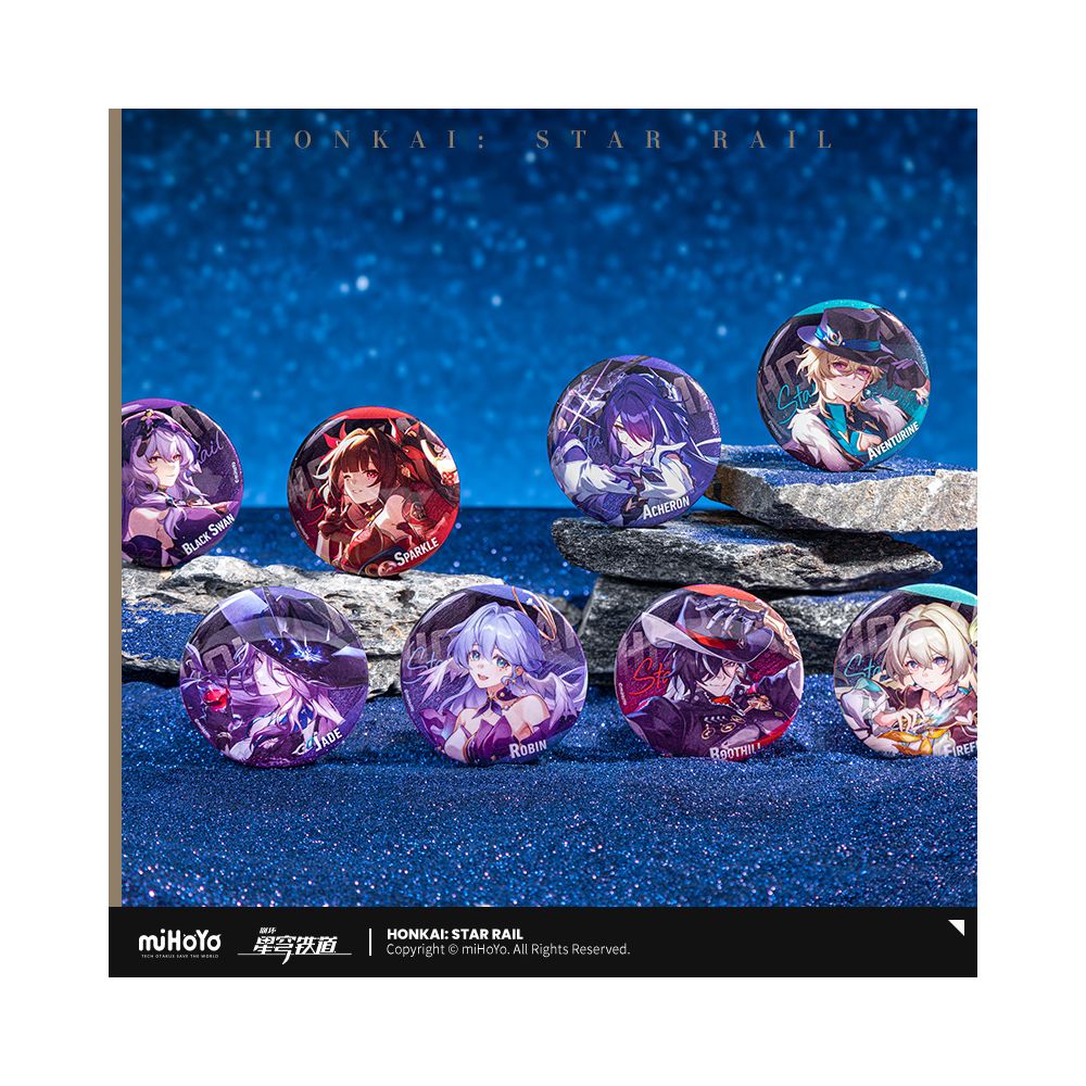 MiHoYo Collapse Star Dome Railway Interstellar Travel Series Tinplate Badge Second Bullet miHoYo image 2