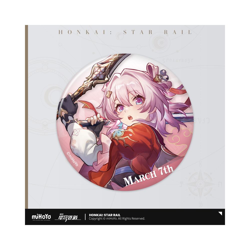 Honkai: Star Rail Interstellar Travel Series Tinplate Badge Second