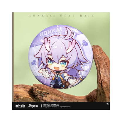MiHoYo Star Dome Railway Train Journey Series Q Edition Tin Badge miHoYo image 1