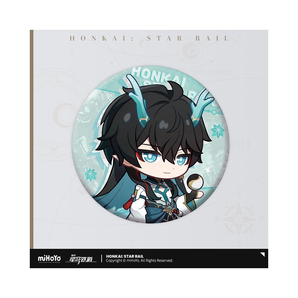Honkai: Star Rail Train Journey Series Q Edition Tinplate Badge