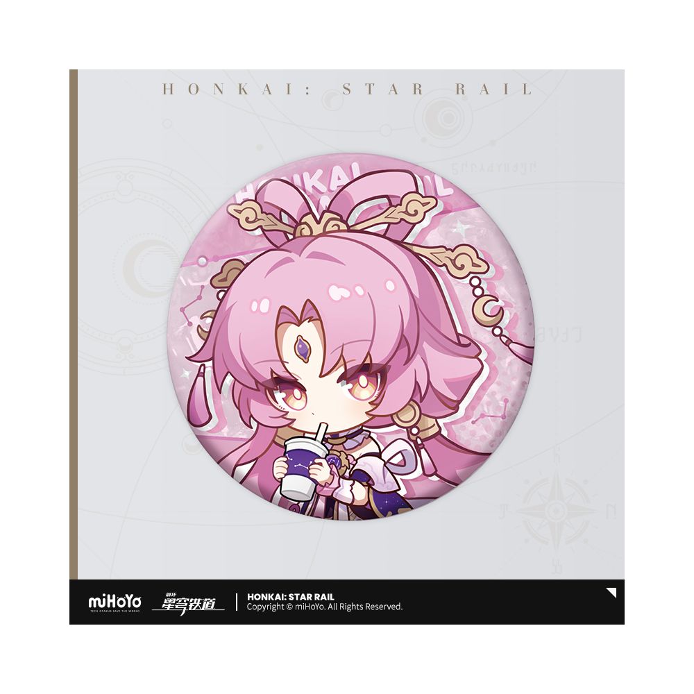 Honkai: Star Rail Train Journey Series Q Edition Tinplate Badge