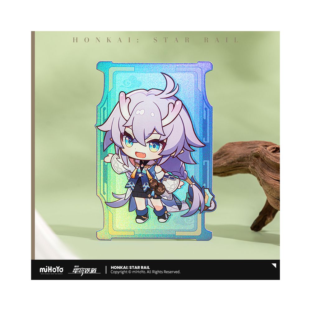 MiHoYo Star Dome Railway Train Journey Series Q Edition Laser Collection Card miHoYo image 1
