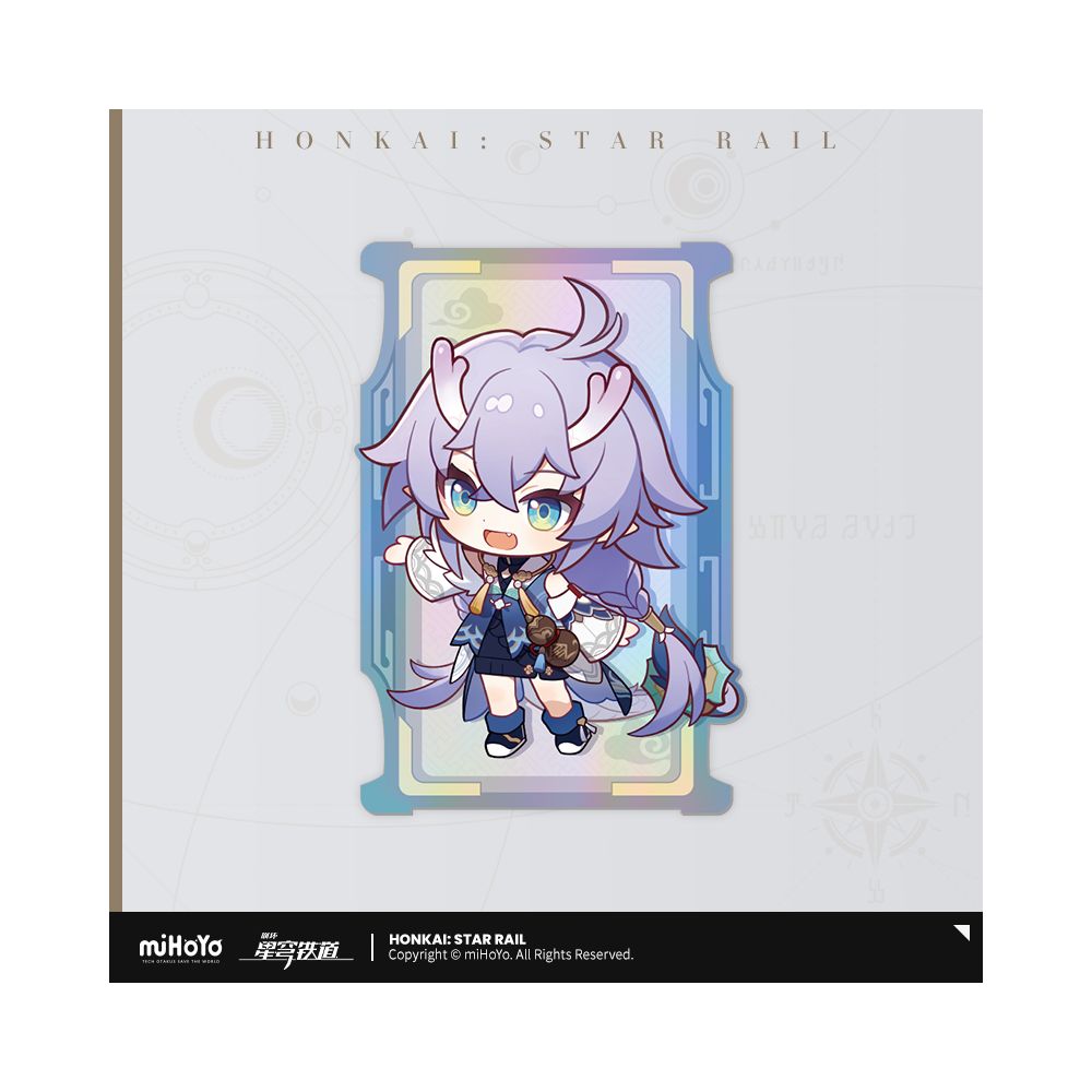Honkai: Star Rail Train Journey Series Q Edition Laser Card