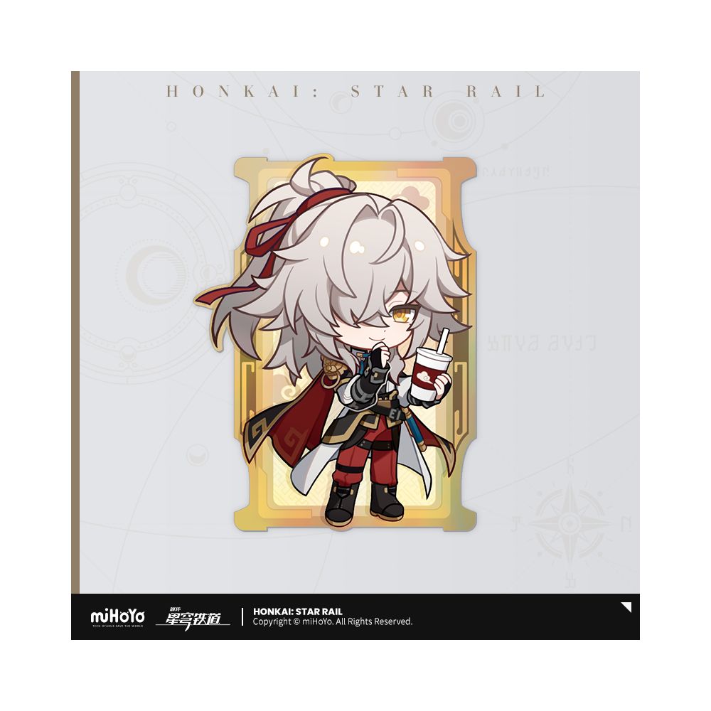 Honkai: Star Rail Train Journey Series Q Edition Laser Card
