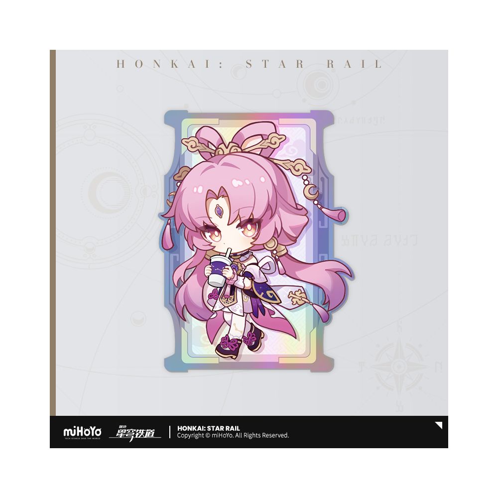Honkai: Star Rail Train Journey Series Q Edition Laser Card