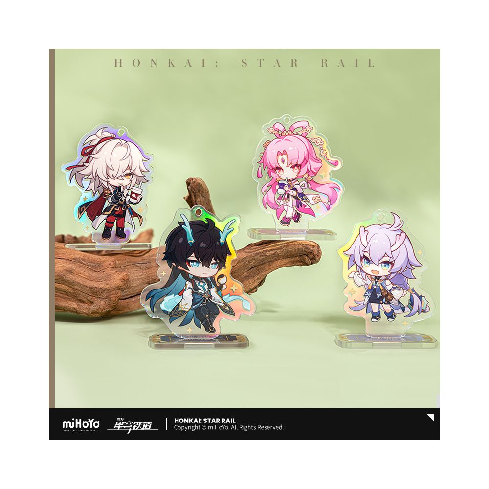 MiHoYo Collapse Star Dome Railway Train Journey Series Q Edition Acrylic Hanging Ornament miHoYo image 0