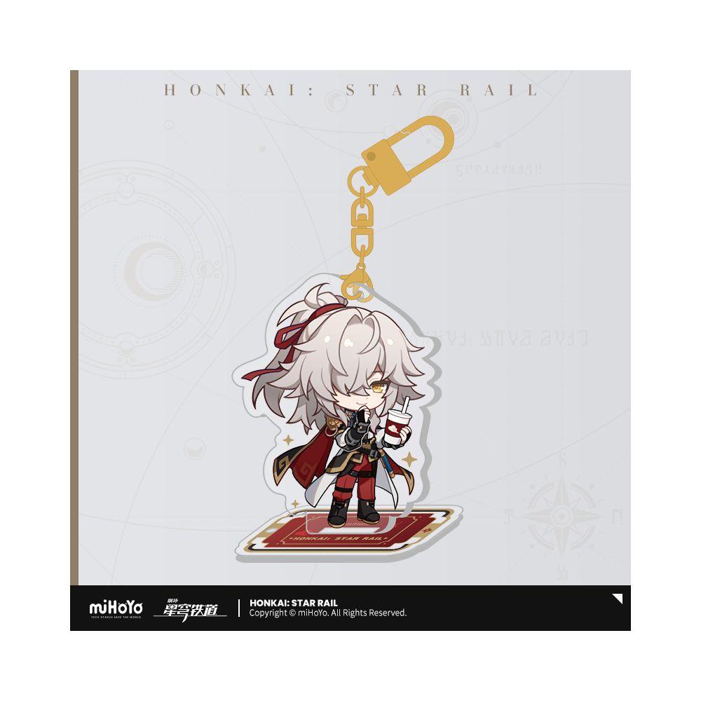 Honkai: Star Rail Train Journey Series Q Edition Acrylic Keychain