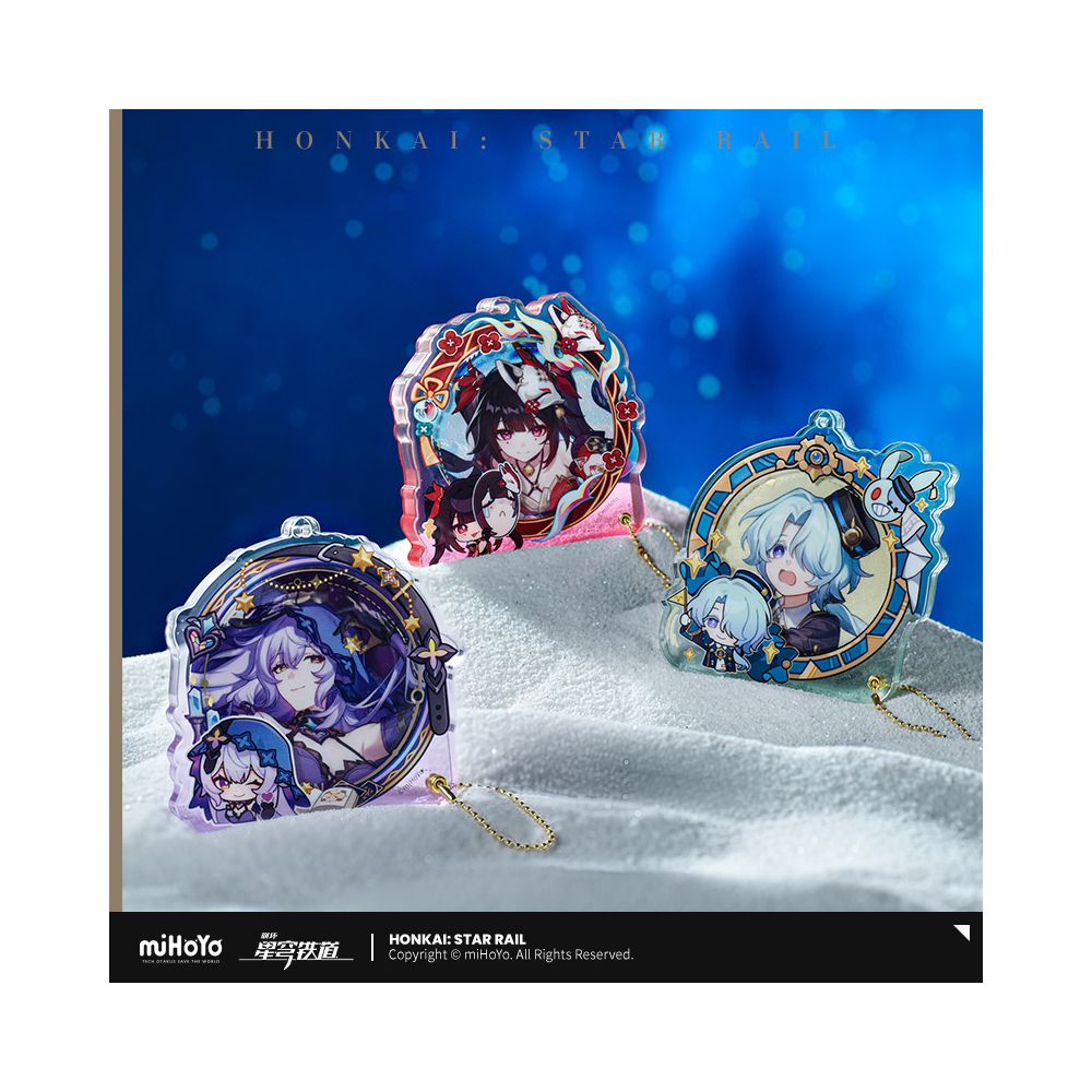 MiHoYo Collapse Star Dome Railway Pam Exhibition Hall Series Badge Display Storage Set miHoYo image 0