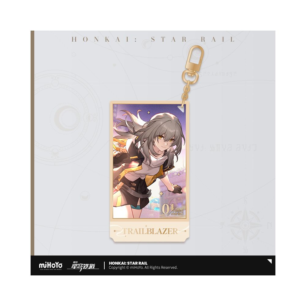 Honkai: Star Rail 1st Anniversary Series Acrylic Keychain