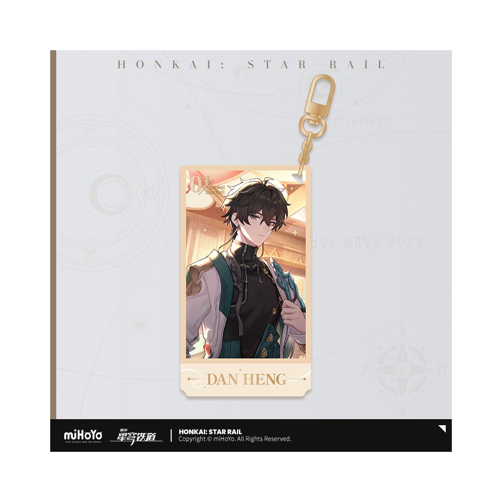 Honkai: Star Rail 1st Anniversary Series Acrylic Keychain