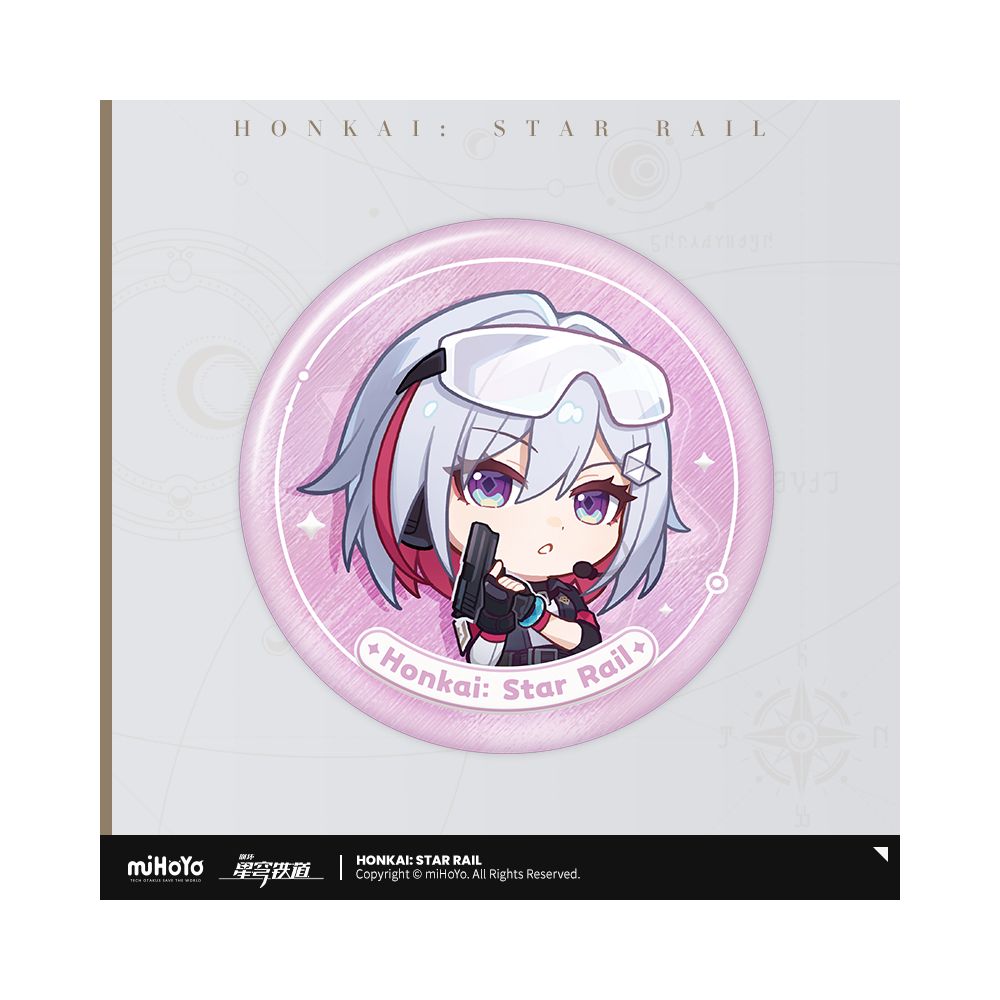 Honkai: Star Rail Nameless Medal Series Tinplate Badge